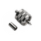 Hills Antenna UHF/PL-259 Connector Male Crimp for LL195 & RG-58 Mini Cable - Nickel Plated Body - BC85278