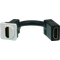 Digitek HDMI Female to HDMI Female Insert (Rated to 4k @ 60hz) - Flexible Tail - 05BC6TV2