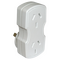 Hills Antenna 10 Amp Double Adaptor - Vertical - 09HDA-2 V WE