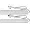 Hills Antenna 6 Way Power Board with Overload Protection - White 2 Pack - 09HPB-6 WE/2P