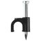 Hills Antenna BC86810 6mm Plastic Cable Clips in Black. Bag of 100-Pack. - BC86810