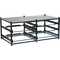 Dual Frame assembled for 2 Large  + 3 Small  Cases - 33SFD2L3S