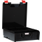 StorageTek Case Large ABS Lid c/w dividers-Black - 33STL-BK