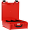 StorageTek Case Large ABS Lid c/w dividers-Red with Black Clasps - 33STL-RD