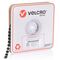 VELCRO VELCOINS, 16mm HOOK BLACK [1200] DOTS ON ROLL