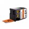 VINYL TAPE, ALL PURPOSE BLACK ON ORANGE, 41mm x 7m