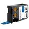 VINYL TAPE, ALL PURPOSE WHITE ON BLUE, 19mm x 7m