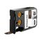 VINYL TAPE, ALL PURPOSE WHITE ON BROWN, 12mm x 7m