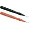 TEST PROBES FLAT BLADE 1 RED, 1 BLACK