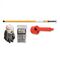 HOT STICK WITH PROXIMITY DETECTOR, GLOVES, MARKERS