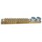 EARTH N/BAR 12 WAY 2xM10 STUDS 2 SCREW/ TUNNEL NUMBERED 165A