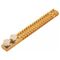 EARTH N/BAR 18 WAY 2xM10 STUDS 2 SCREW/ TUNNEL NUMBERED 165A