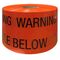 TAPE MAINS MARKER-NON DETECT ELECTRICAL ORANGE 500m