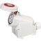 SOCKET, FIXED, SURFACE MOUNT 4P, 400V, 16A, IP67, 6H,IEC309