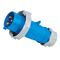PLUG, STRAIGHT, IEC 309, IP67 3 PIN, 230V, 16A, 6H