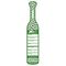 TEST TAG INDUSTRIAL PUSH CLIP COLOUR GREEN [75]