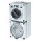 SWITCHED OUTLET, 5 PIN 40A ROUND, IP66 SERIES