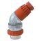 EXTENSION PLUG, ANGLED 4 PIN 50A, ROUND, IP66 SERIES