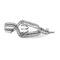CLIP TEST 25A ZINC PLATED STEEL [12]