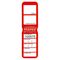 TEST TAGS, H/DUTY RECT RED (DEC~FEB) [100]