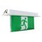 LED RECESSED EXIT LIGHT 3W 240V JADE