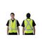 SAFETY VEST DAY/NIGHT USE YELLOW, X BACK REFL TAPE, XL