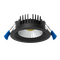 Trivalite Pro TriColour UGR19 Downlight 9W 3K/4K/5.7K Black