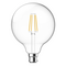 SupValue All-Glass Clear G125 LED Filament 8.6W 2700K B22