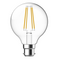 SupValue All-Glass Clear G80 LED Filament 7.5W 2700K B22