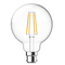 SupValue All-Glass Clear G95 LED Filament 7.5W 2700K B22