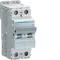 MCB 2P 10kA/15kA D-10A 2M