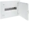 Small distributor,golf,flush,1row,12M,IP40,MS-terminal,ANZ,N+PE,white door