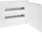 Small distributor,golf,flush,2row,36M,IP40,MS-terminal,ANZ,N+PE,white door