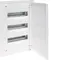 Small distributor,golf,flush,3row,36M,IP40,MS-terminal,ANZ,N+PE,white door
