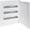 Small distributor,golf,flush,3row,54M,IP40,MS-terminal,ANZ,N+PE,white door
