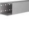 Slotted panel trunking made of PVC DNG 100x100mm stone grey