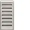 Enclosure, NewVegaD, 1287x550x150mm, 168 modules, flush-mounted, distribution