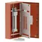 DB, elite, 30/12Pole,200A MCCB Twin, 8 Modules, orange, 1200x600x250mm