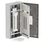 DB, elite, 30/12Pole,No Incomer-DIN-SS, 1200x600x250mm