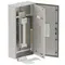 Single chassis, elite, 48Pole, 250A Direct Twin,6 Mod+26 Mod,grey,1400x600x250mm