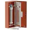 DB, elite, 48/18Pole, 160A MCCB Twin, 8 Modules, orange, 1400x600x250mm