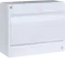 Sm.distr.,VD/IC²,surface,1row,10M,IP40,MS-terminals,N+PE,AUS,white door