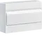 Sm.distr.,VD/IC²,surface,1row,12M,IP40,MS-terminals,AUS,N+PE,white door