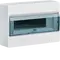 Sm.distr.,VD/IC²,surface,1row,12M,IP40,MS-terminals,AUS,N+PE,transparent door
