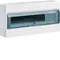Sm.distr.,VD/IC²,surface,1row,18M,IP40,MS-terminals,AUS,N+PE,transparent door