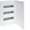 Small distributor,golf,surface,3row,IP40,36M,MS-terminal,ANZ,N+PE,white door