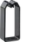 Cable retaining clip made of PVC for DNG 75x37mm black