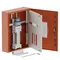 Single chassis, apex, 24Pole, 160A Isolator Twin, 6 Modules,orange,800x600x200mm