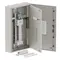 Single chassis, apex, 36 Pole, 160A MCCB Twin, 6 Modules, grey, 1000x600x200mm