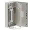 Single chassis, apex, 48 Pole,250A Direct Twin, 6 Modules, grey, 1200x600x200mm